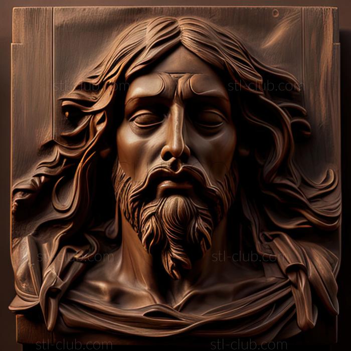 3D model st jesus (STL)